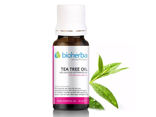 Масло от Чаено дърво, 10 мл, Tea tree oil, БИОХЕРБА